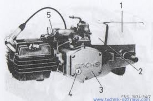Product picture Sachs MoPed Engine 505 1A, 1A NL, 1B, 1C Service Repair Manu
