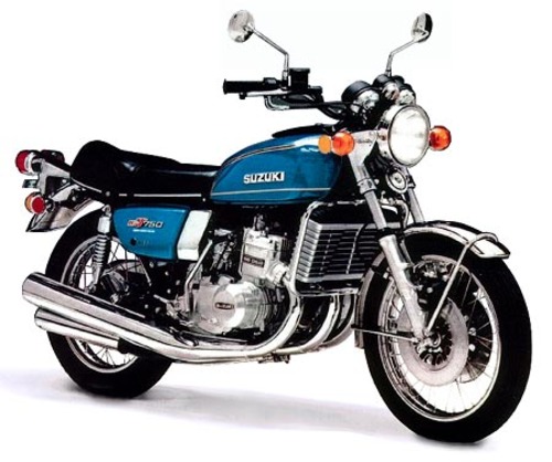 Product picture Suzuki GT750 motorcycle parts manual catalog